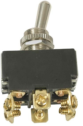 34-580QP_NEW POLLAK MOMENTARY TOGGLE SWITCH 12V DOUBLE POOL DOUBLE THROW (DPDT) 3 POSITION