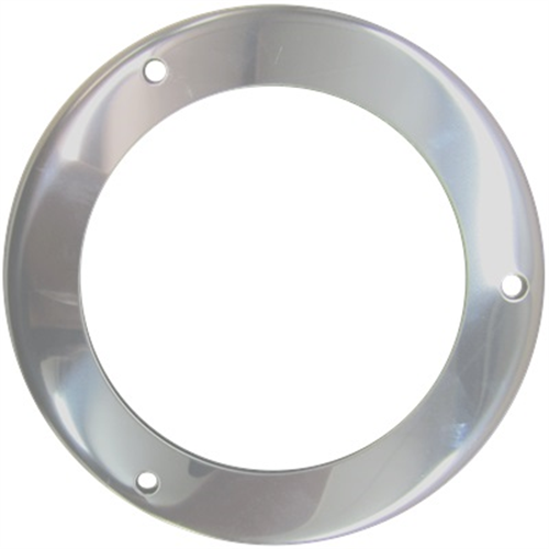 A5TRSSB_OPTRONICS Stainless steel trim ring for 4 flange mount lights with flat flange
