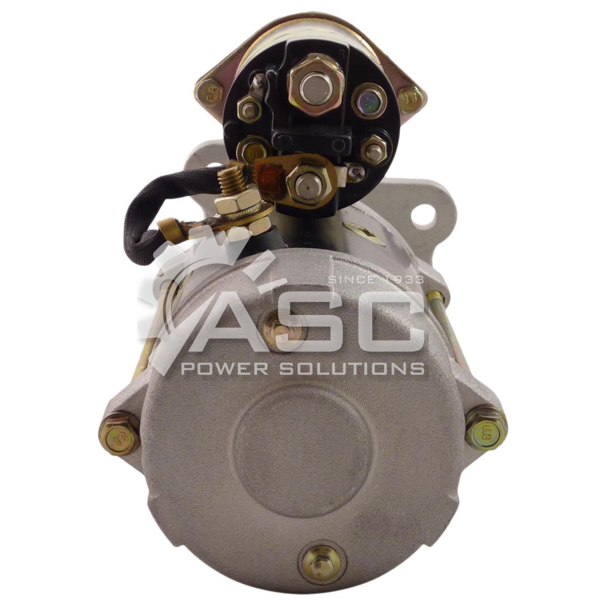 S122095_REMAN ASC POWER SOLUTIONS DELCO STARTER MOTOR FOR BOBCAT AND CLARK APPLICATIONS 12V 10 TOOTH CLOCKWISE ROTATION OFF SET GEAR REDUCTION (OSGR)
