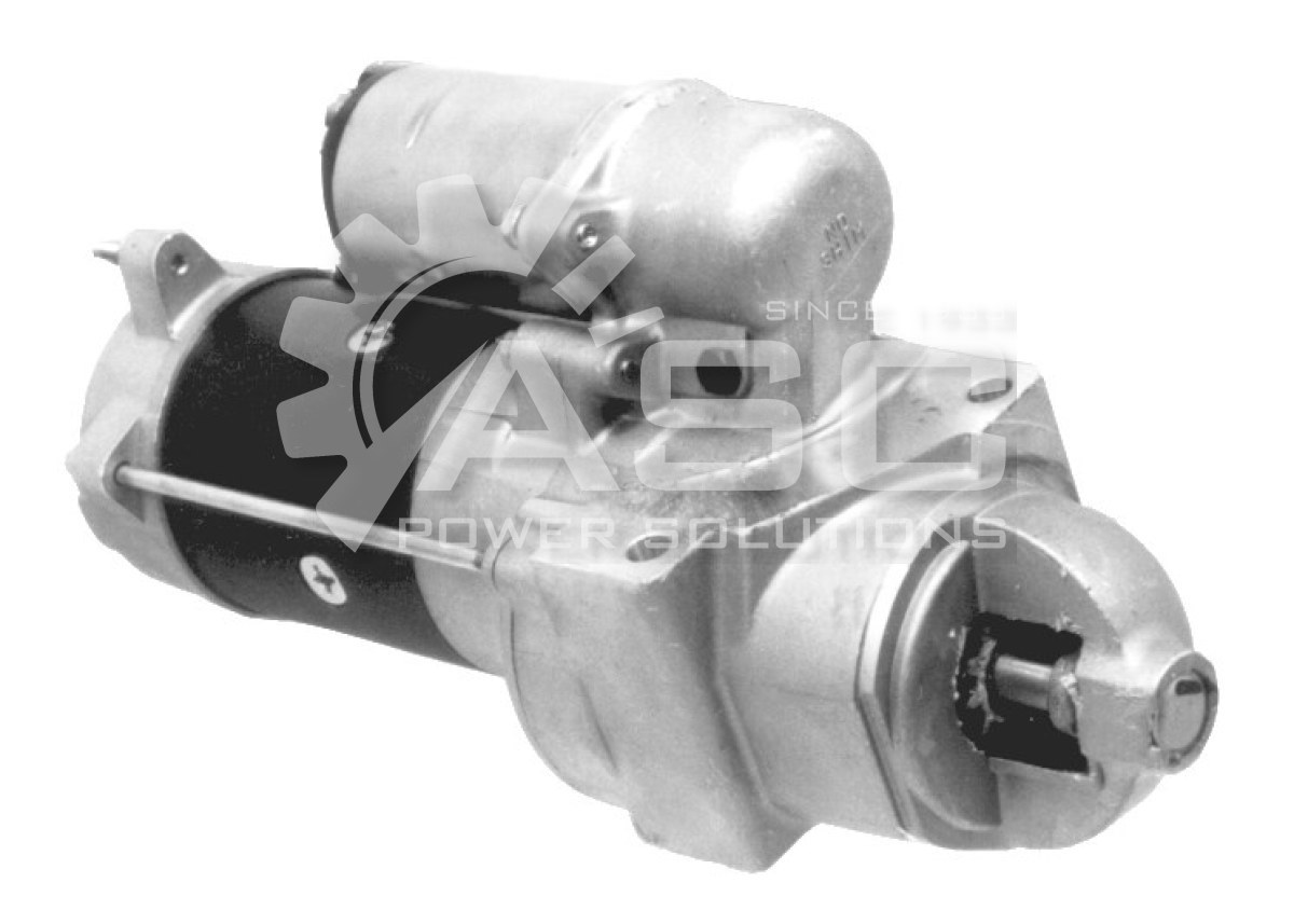 S122100N_NEW ASC POWER SOLUTIONS DELCO STARTER MOTOR FOR MILITARY EQUIPMENT WITH 6.2 LITTER ENGINES 24V 10 TOOTH CLOCKWISE ROTATION OFF SET GEAR REDUCTION (OSGR) 4KW