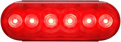STL12RB_OPTRONICS STL12RB Red recess mount stop/turn/tail light, PL-3 connection