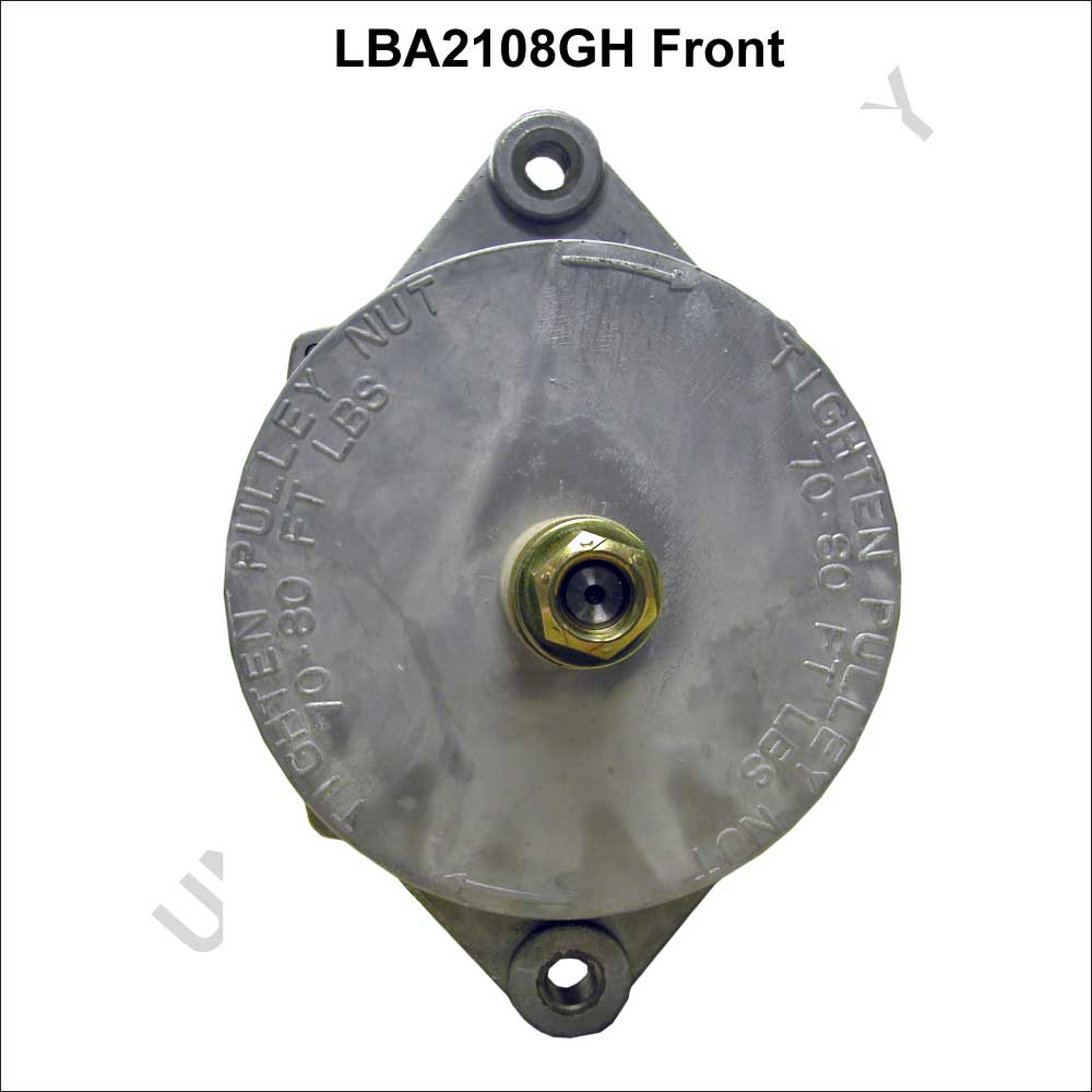 LBA2108GH_Prestolite Leece Neville New Alternator LBA Series J180 Mount type 12V 160A