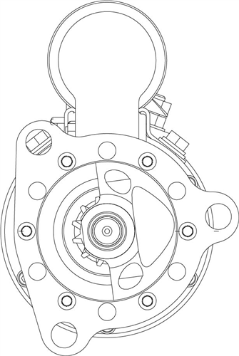 MS7-412S_Pretolite Leece Neville New Starter Motor